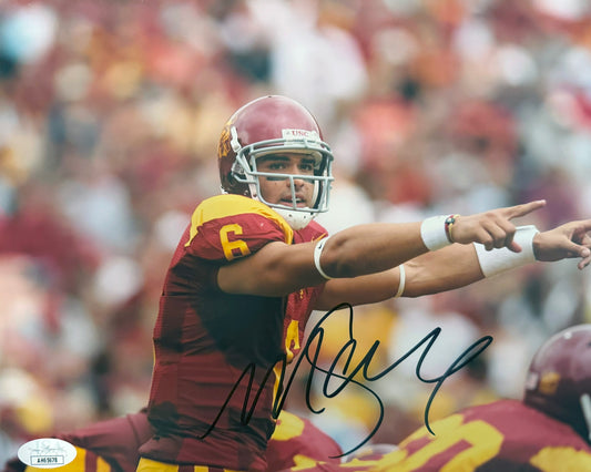 Mark Sanchez USC Autographed Photo 8x10 JSA