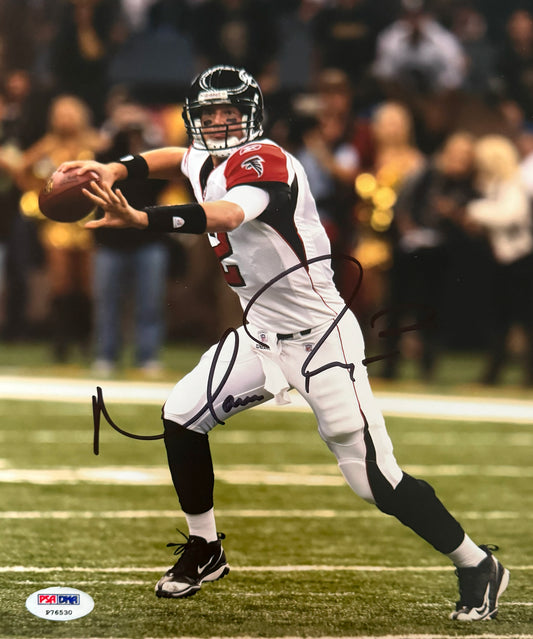 Matt Ryan Atlanta Autographed Photo 8x10 PSA