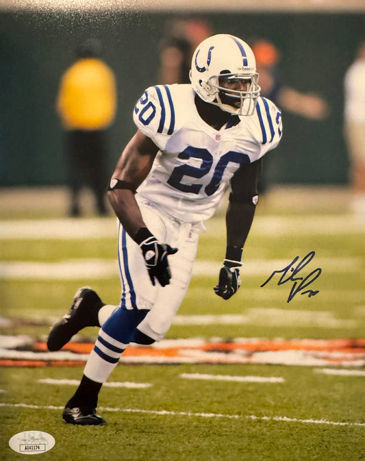 Mike Doss Indianapolis Autographed Photo 8x10 JSA