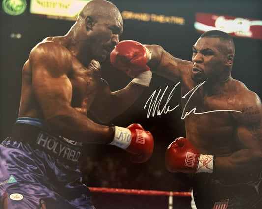 Mike Tyson Signed 16x20 Boxing Autographed Photograph JSA