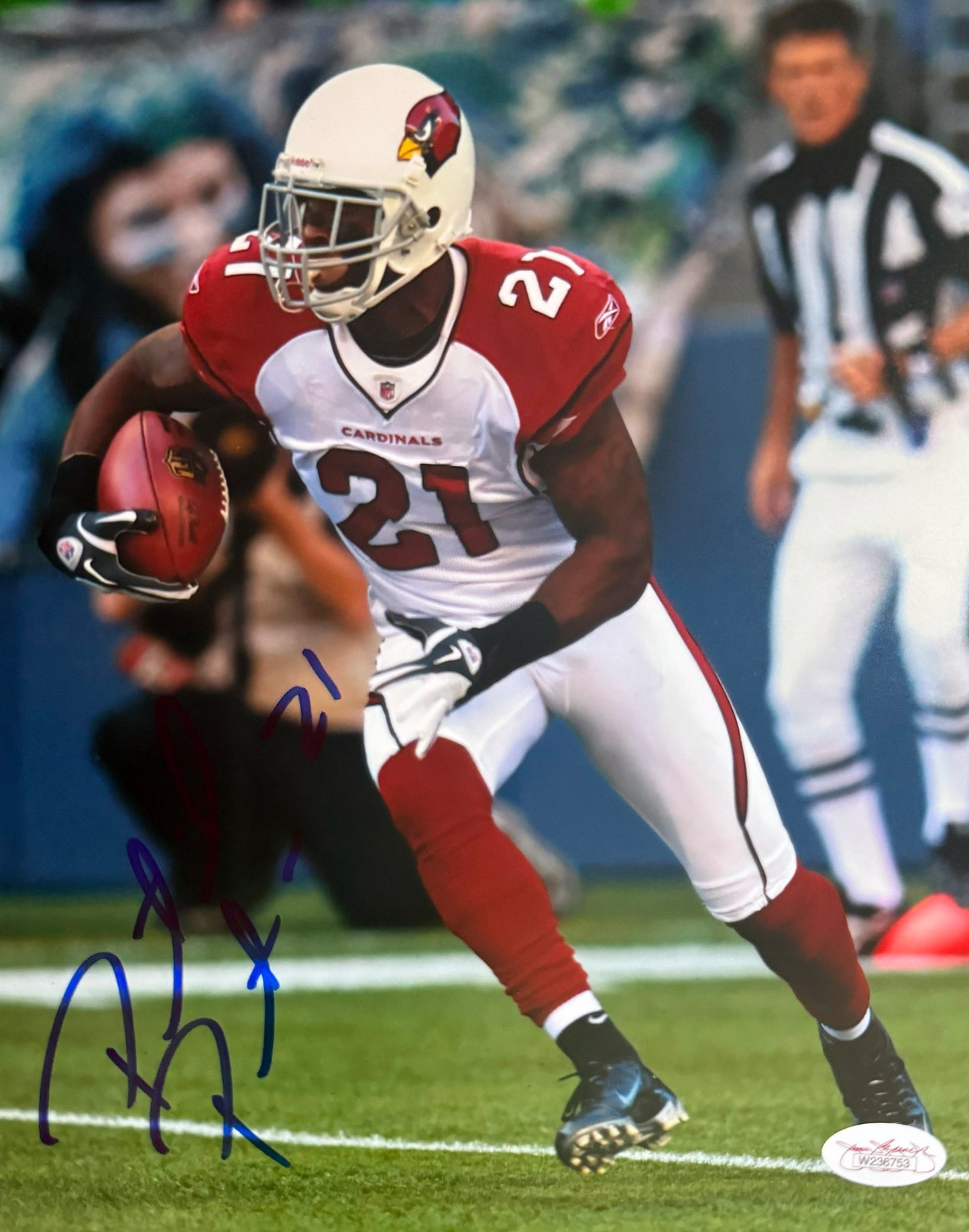 Patrick Peterson Arizona Autographed Photo 8x10 JSA