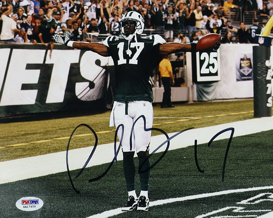 Plaxico Burress New York Autographed Photo 8x10 PSA