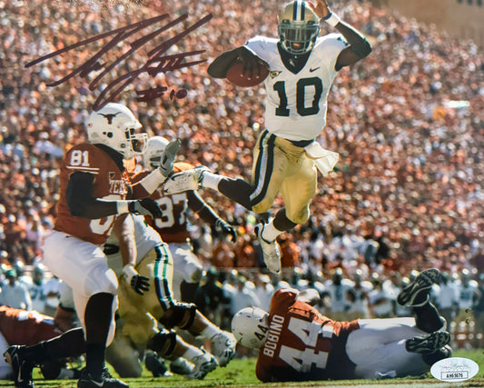 Robert Griffin Baylor Autographed Photo 8x10 JSA