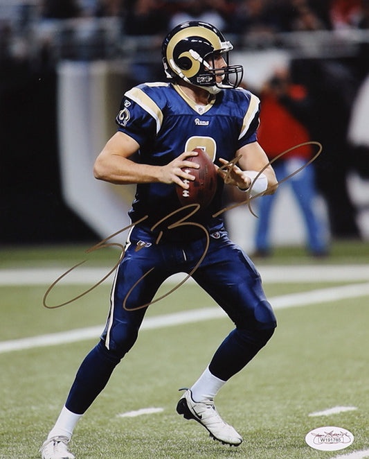 Sam Bradford Saint Louis Los Angeles Autographed Photo 8x10 JSA