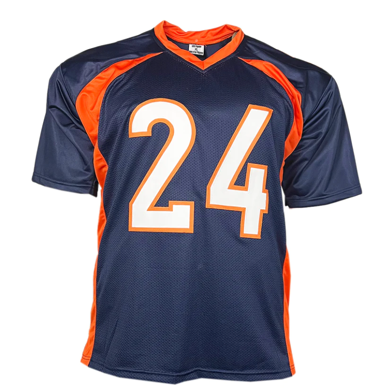 Champ Bailey Signed Denver Blue Football Jersey (JSA)