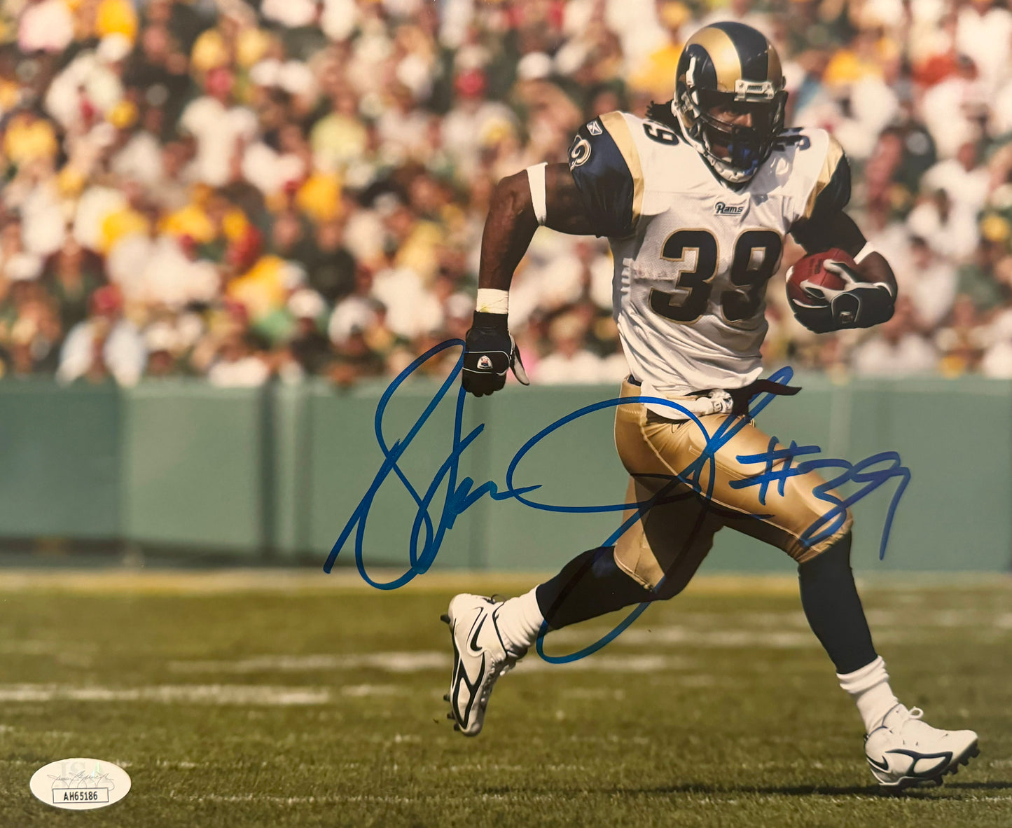 Steven Jackson Los Angeles Autographed Photo 8x10 JSA