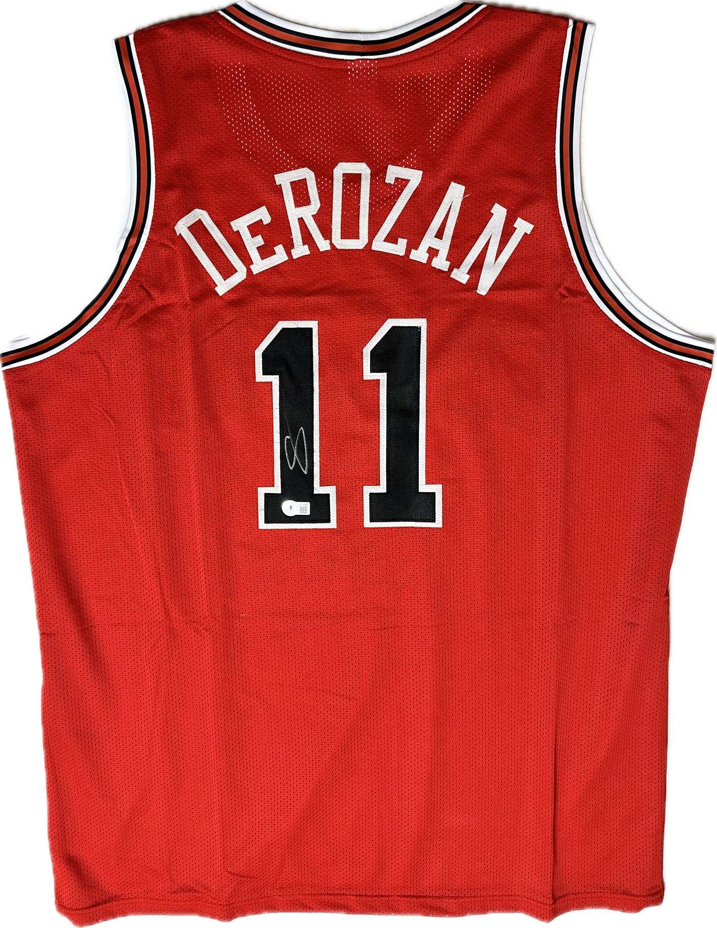 DeMar DeRozan Autographed Chicago Custom Basketball Jersey (JSA)