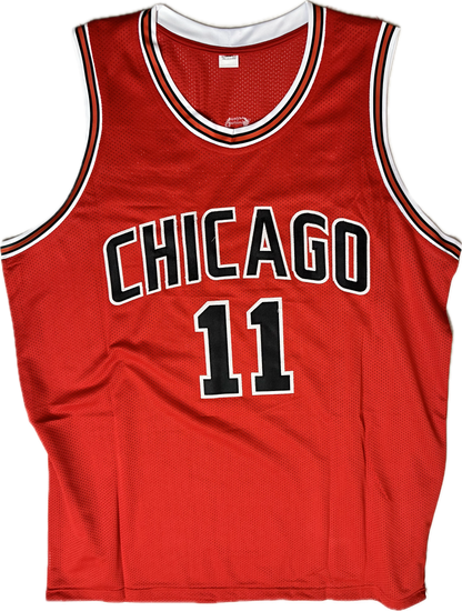 DeMar DeRozan Autographed Chicago Custom Basketball Jersey (JSA)