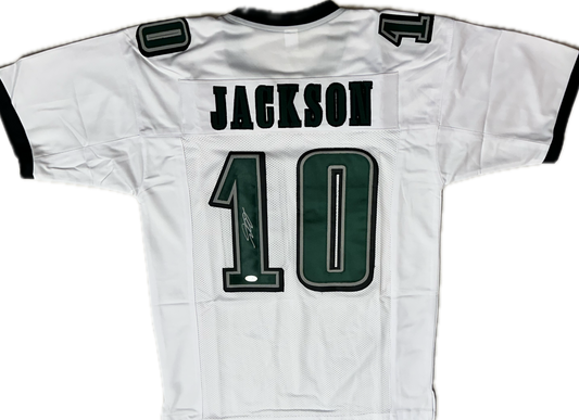 DeSean Jackson Signed Custom Philadelphia Away Football Jersey (JSA)