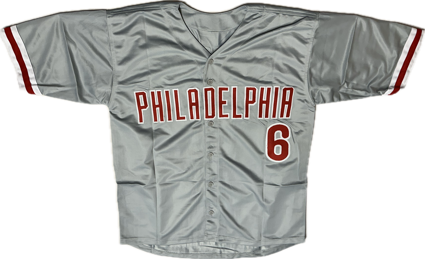 Ryan Howard Signed Custom Philly Autographed Baseball Jersey (JSA)