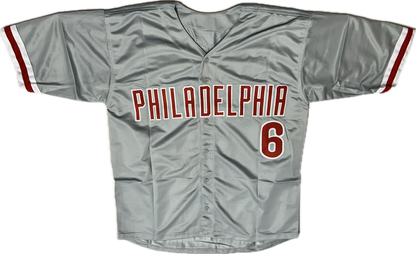 Ryan Howard Signed Custom Philly Autographed Baseball Jersey (JSA)