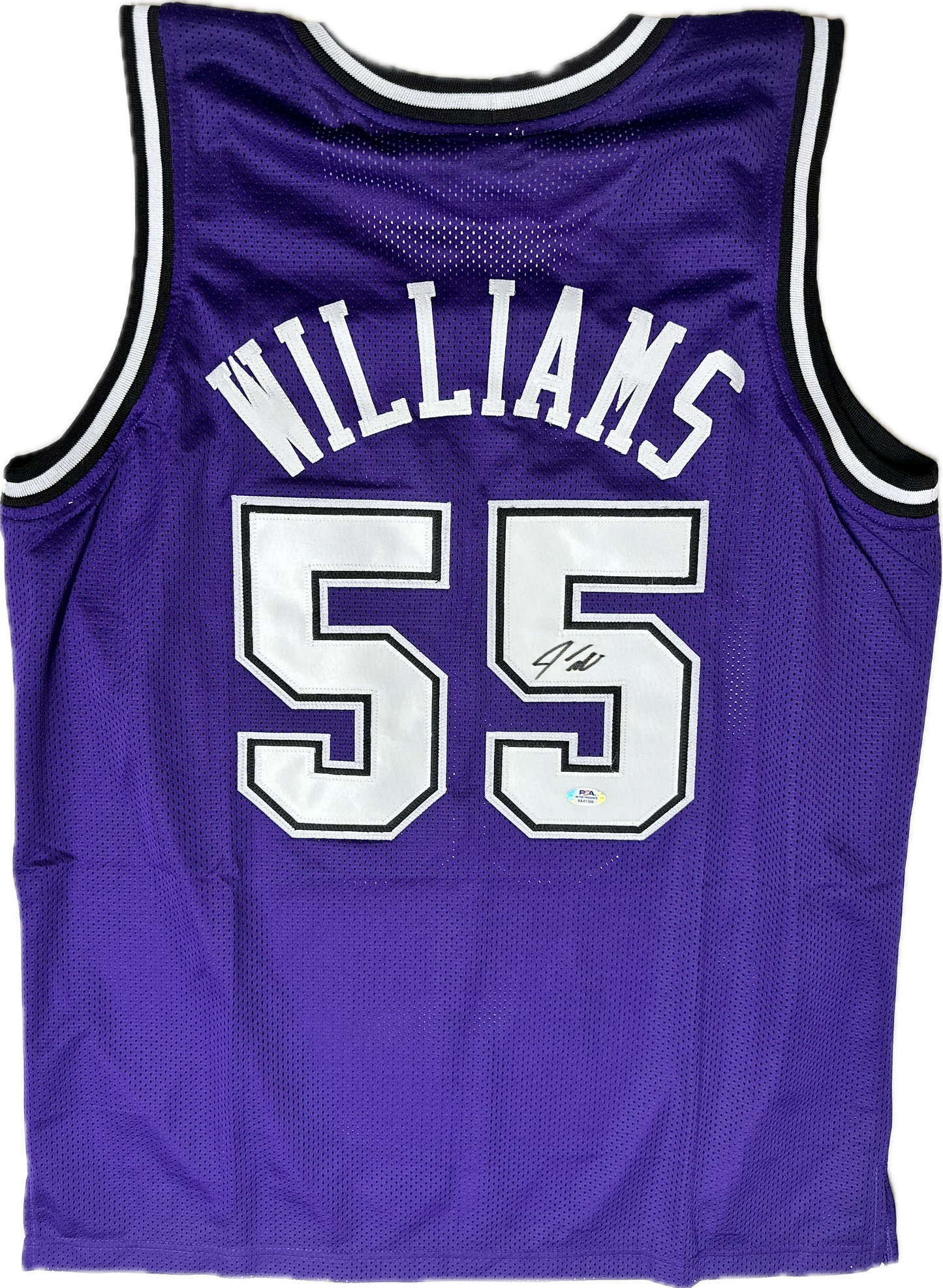 Jason Williams Autographed Sacramento Custom Basketball Jersey (JSA)