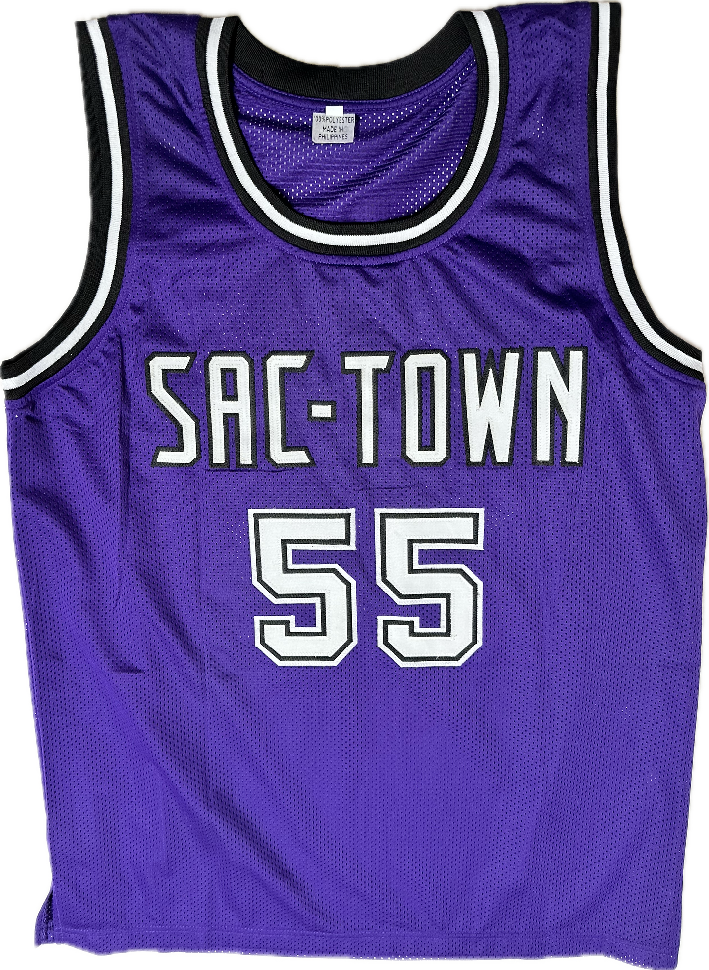 Jason Williams Autographed Sacramento Custom Basketball Jersey (JSA)