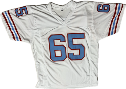 Elvin Bethea Custom Autographed Football Jersey (PIA/JSA)