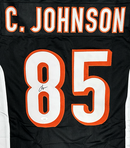 Chad Johnson Signed Custom Cincinnati Football Jersey (JSA)