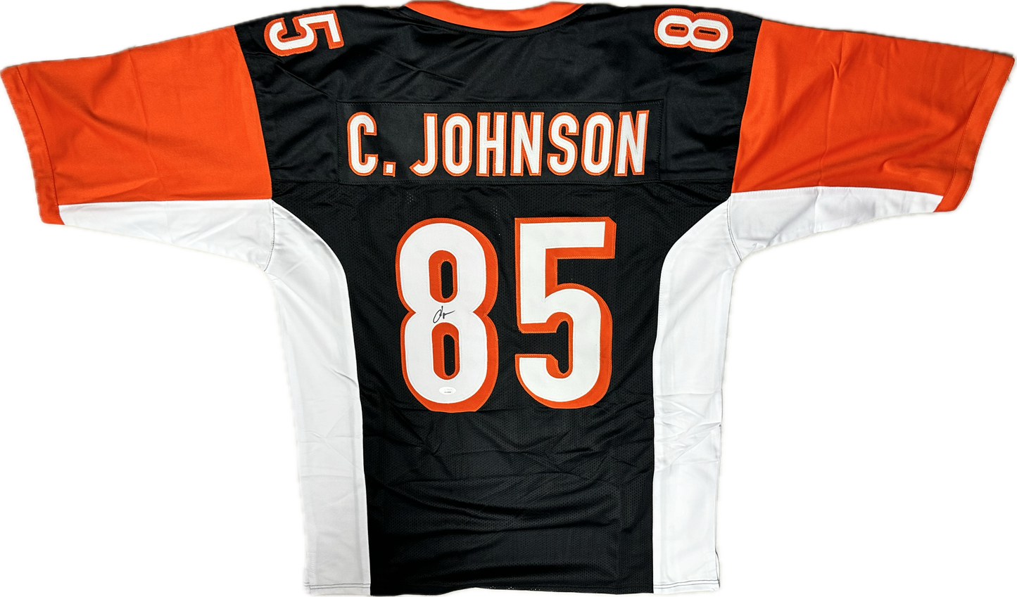 Chad Johnson Signed Custom Cincinnati Football Jersey (JSA)