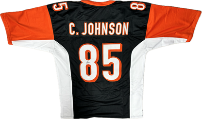 Chad Johnson Signed Custom Cincinnati Football Jersey (JSA)