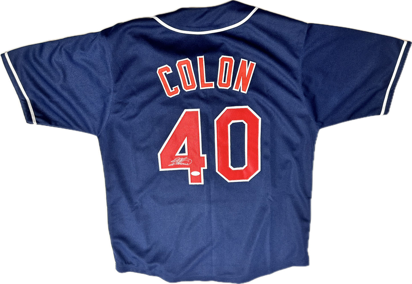 Bartolo Colon Signed Custom Cleveland Baseball Jersey (JSA)