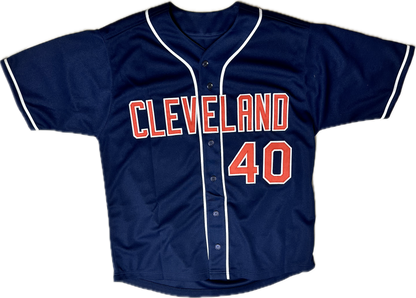 Bartolo Colon Signed Custom Cleveland Baseball Jersey (JSA)