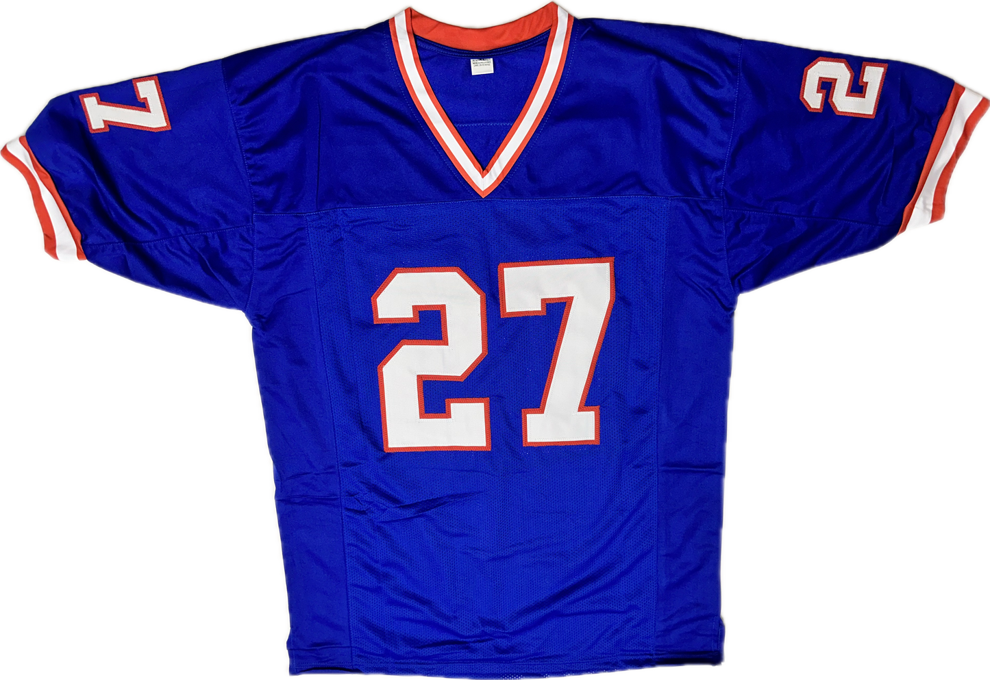 Rodney Hampton Custom New York Autographed Football Jersey (PIA)