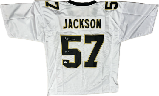 Rickey Jackson Custom Autographed Football Jersey (PIA/JSA)