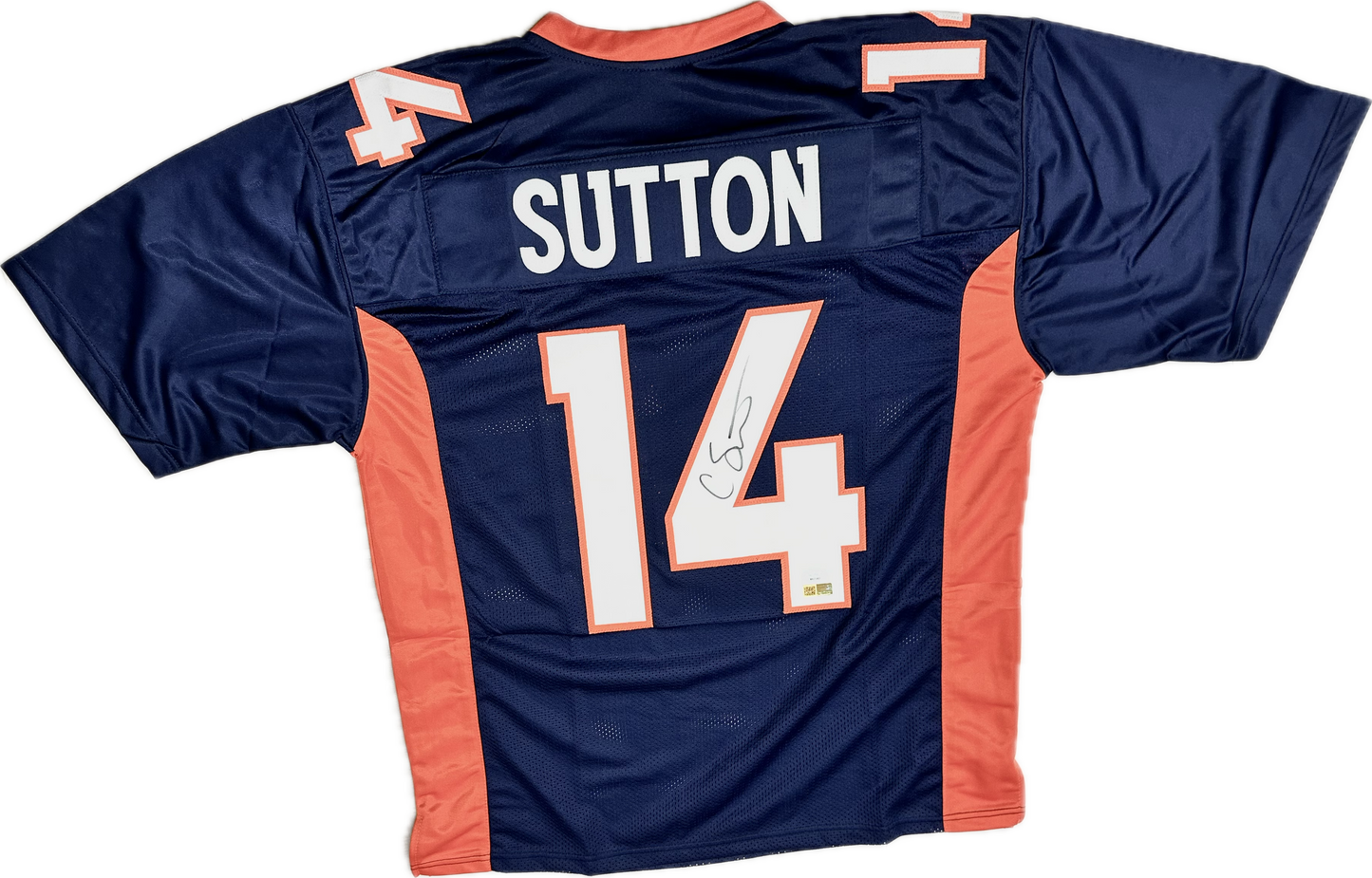 Courtland Sutton Signed Custom Denver Home Football Jersey (PIA/JSA)