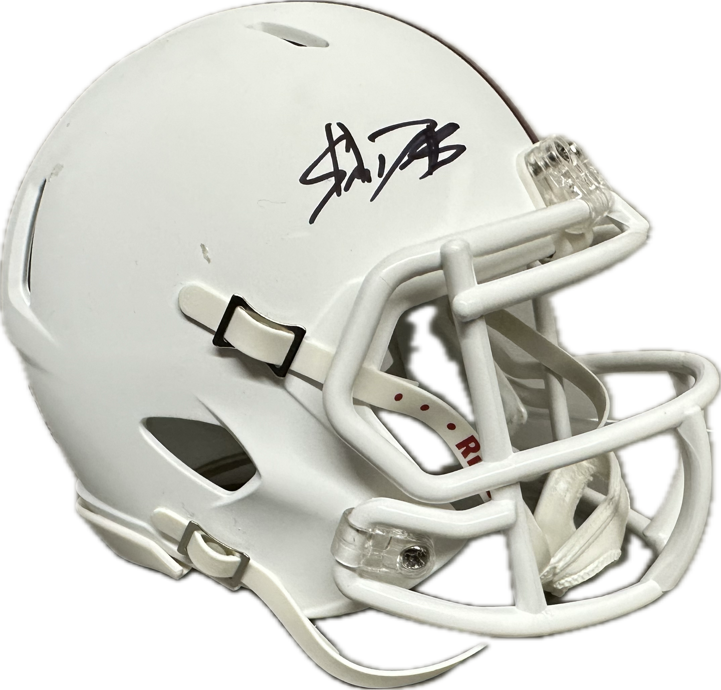 Shedeur Sanders Signed Mini Football Helmet (JSA)