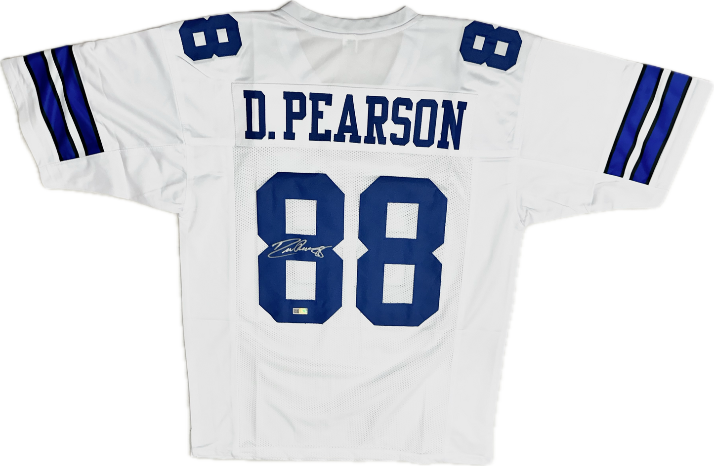 Drew Pearson Signed Custom White Dallas Football Jersey (PIA/JSA)