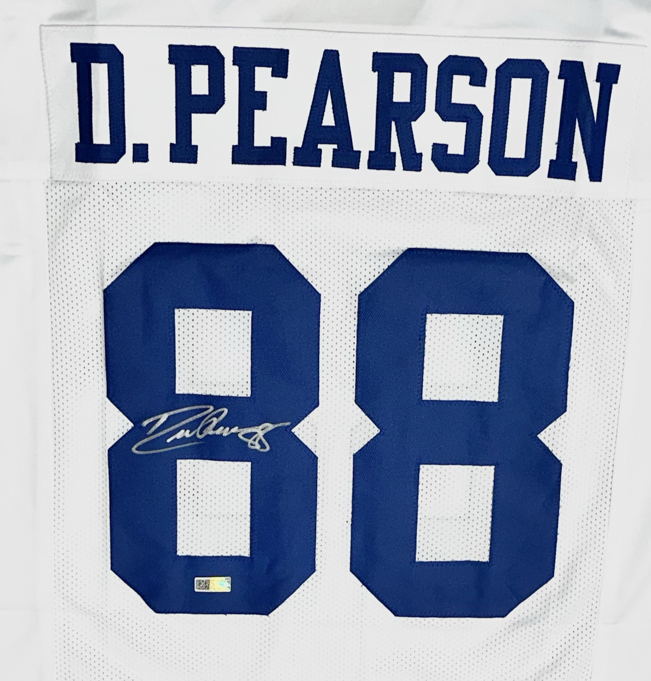 Drew Pearson Signed Custom White Dallas Football Jersey (PIA/JSA)