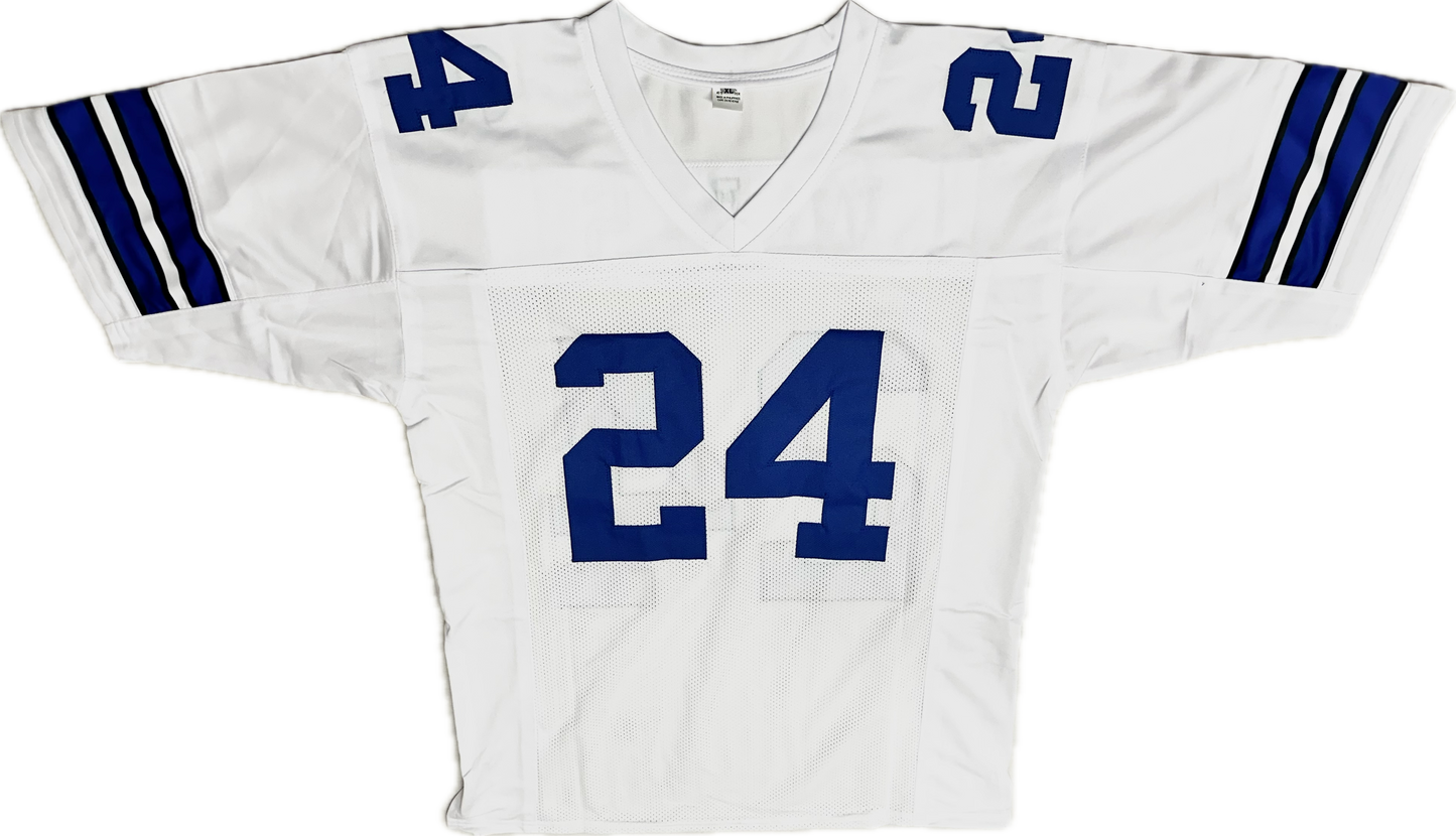 Everson Walls Signed Custom Dallas White Football Jersey (PIA)