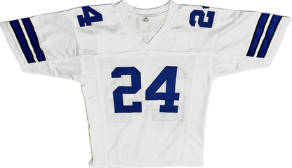 Everson Walls Signed Custom Dallas White Football Jersey (PIA)