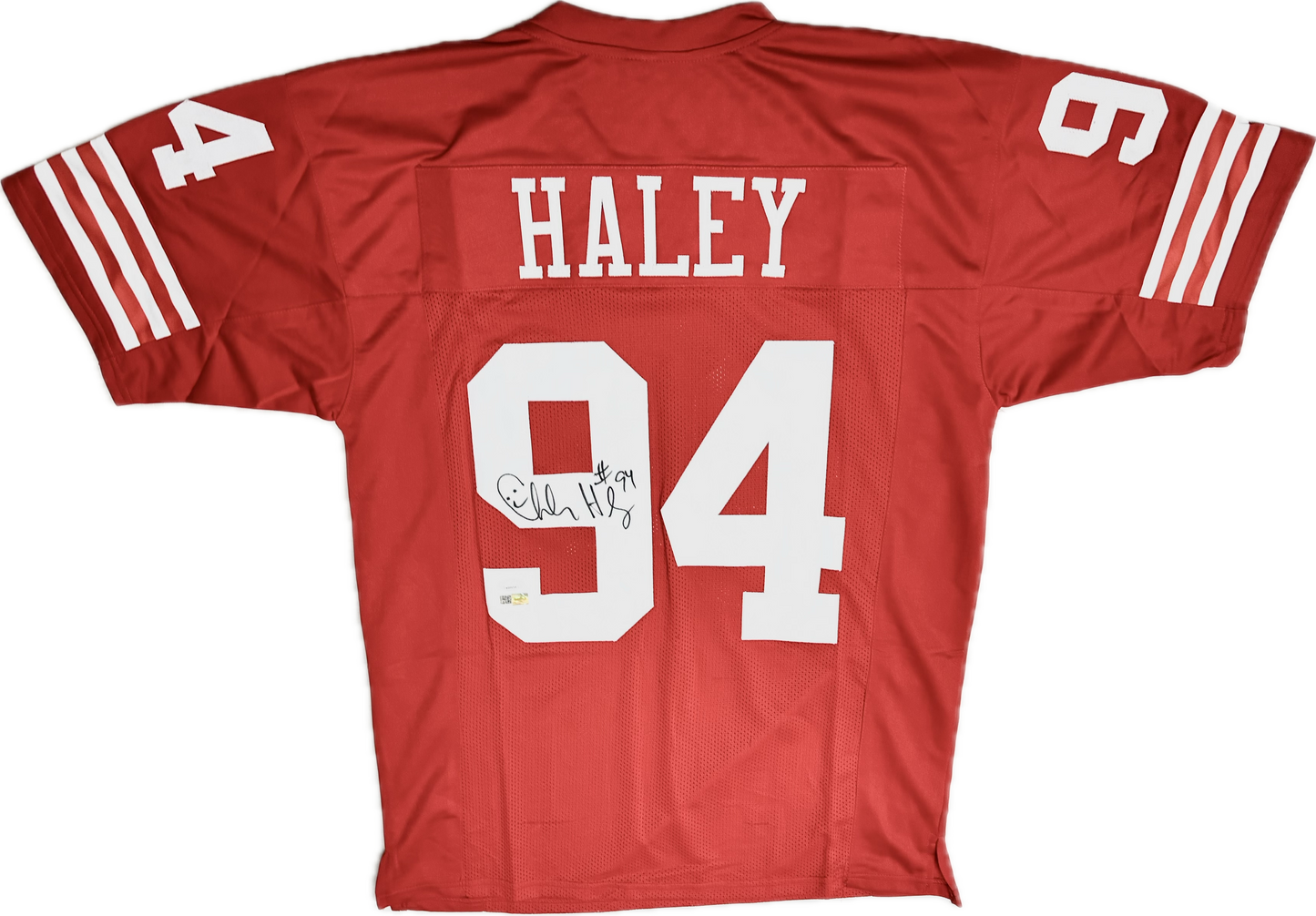 Charles Haley Signed Custom San Francisco Football Jersey (PIA/JSA)