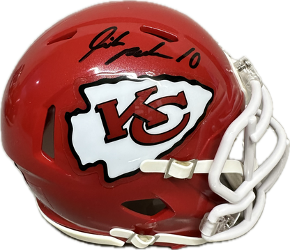 Isiah Pacheco Kansas City Red Speed Mini Football Helmet (PIA)