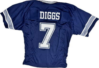 Trevon Diggs Signed Dallas Custom Home Football Jersey (PIA/JSA)