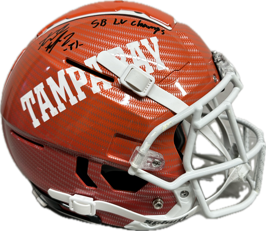 Antoine Winfield Jr. Tampa Full Flex Size Football Helmet (PIA/JSA) SB Champs