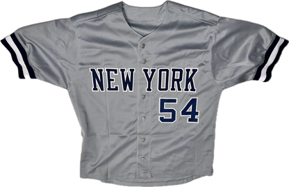 Aroldis Chapman Signed Custom New York Autographed Baseball Jersey (JSA)