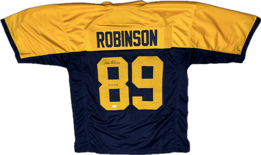 Dave Robinson "HOF 2013" Signed Custom Throwback Green Bay Football Jersey (JSA)