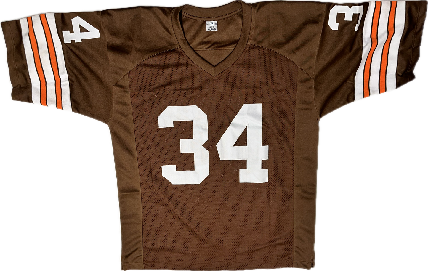 Greg Pruitt Custom Browns Autographed Football Jersey (JSA)