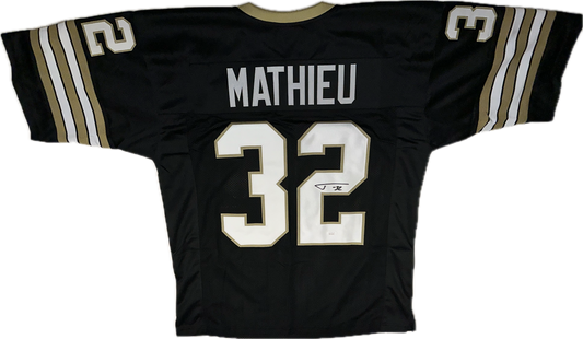 Tyrann Mathieu Signed Custom New Orlenas Football Jersey (PIA)