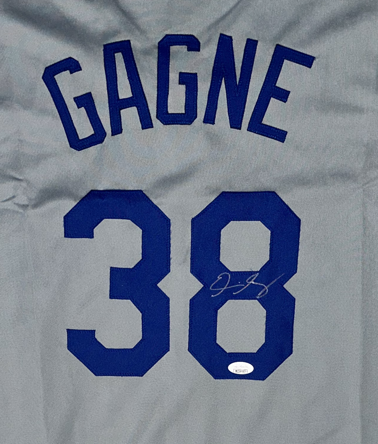 Éric Gagné Signed Custom Los Angeles Baseball Jersey (JSA)