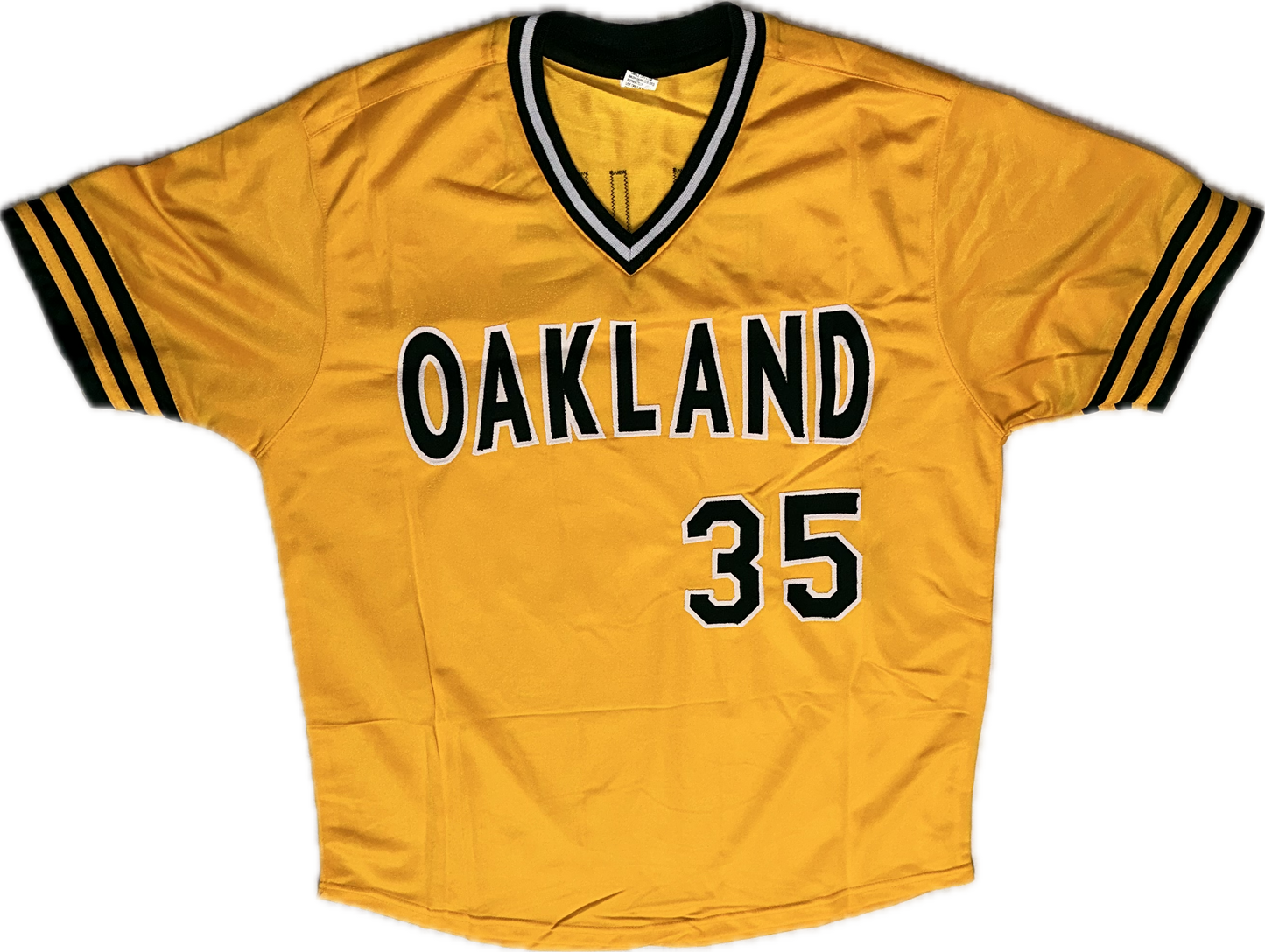 Vida Blue Signed Custom Oakland Autographed Baseball Jersey (JSA)