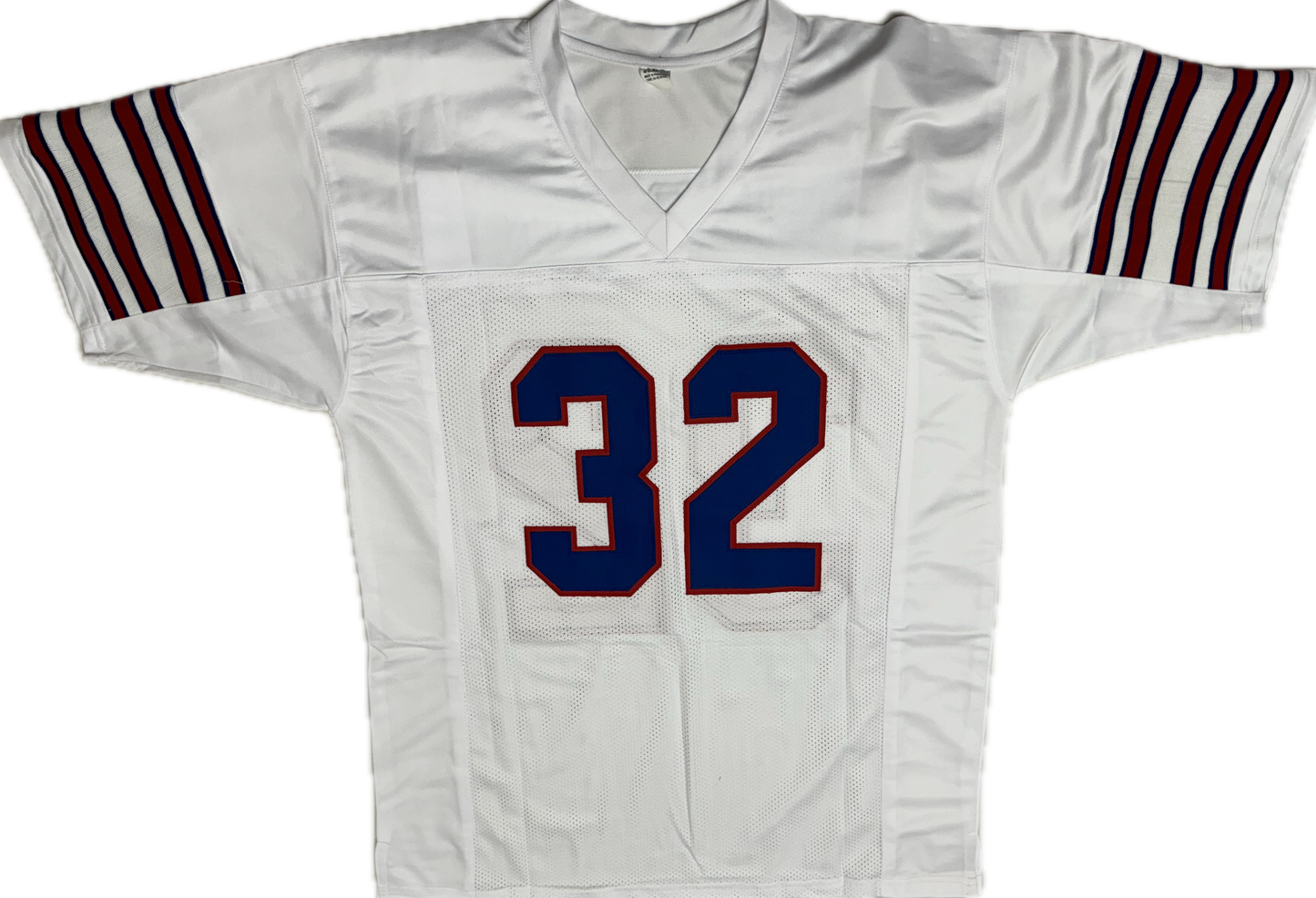 O.J. Simpson Signed Buffalo Inscribed "The Juice is loose" Custom White Football Jersey (PIA/JSA)