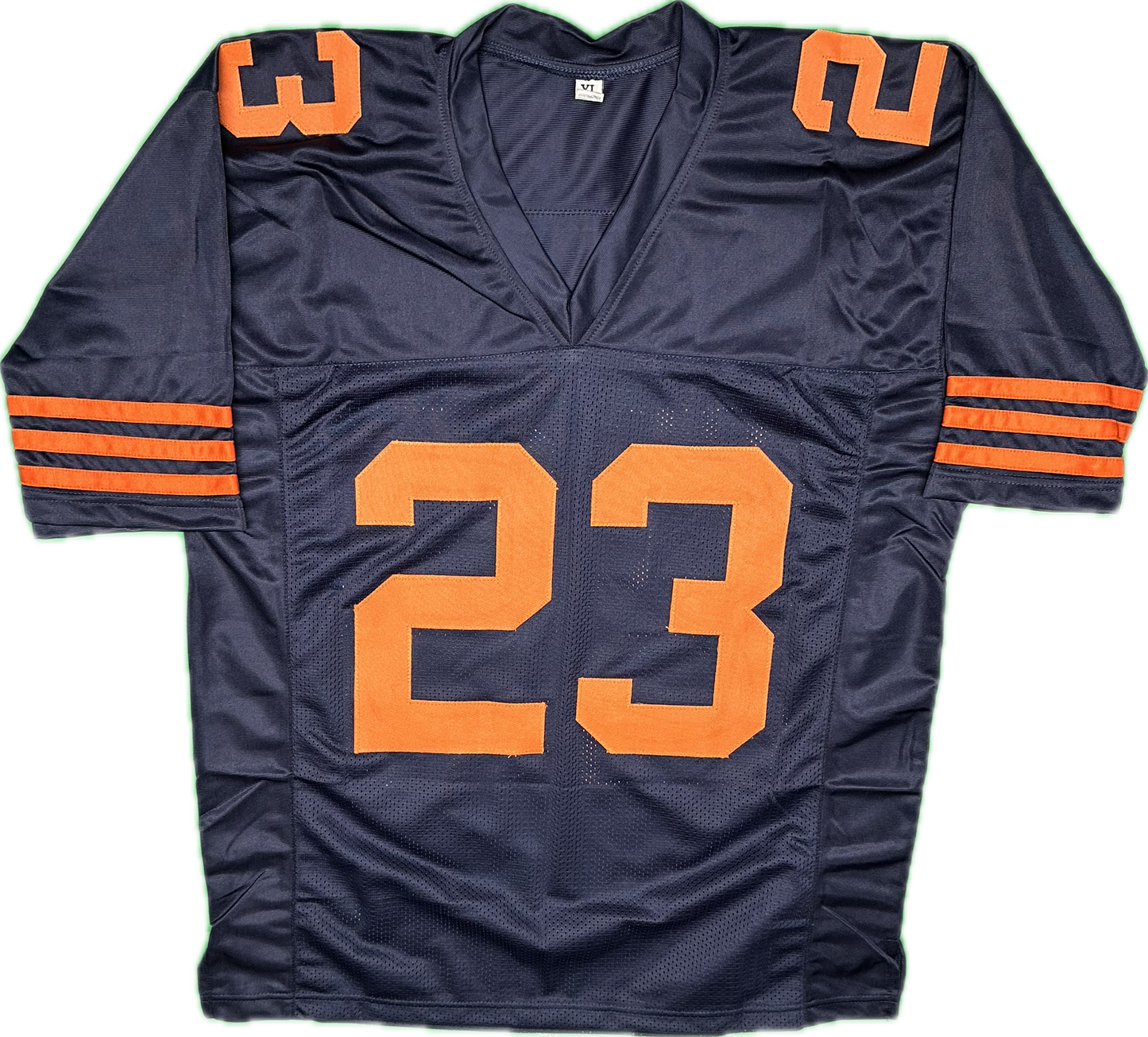 Devin Hester Autographed Chicago Throwback Custom Football Jersey (JSA)