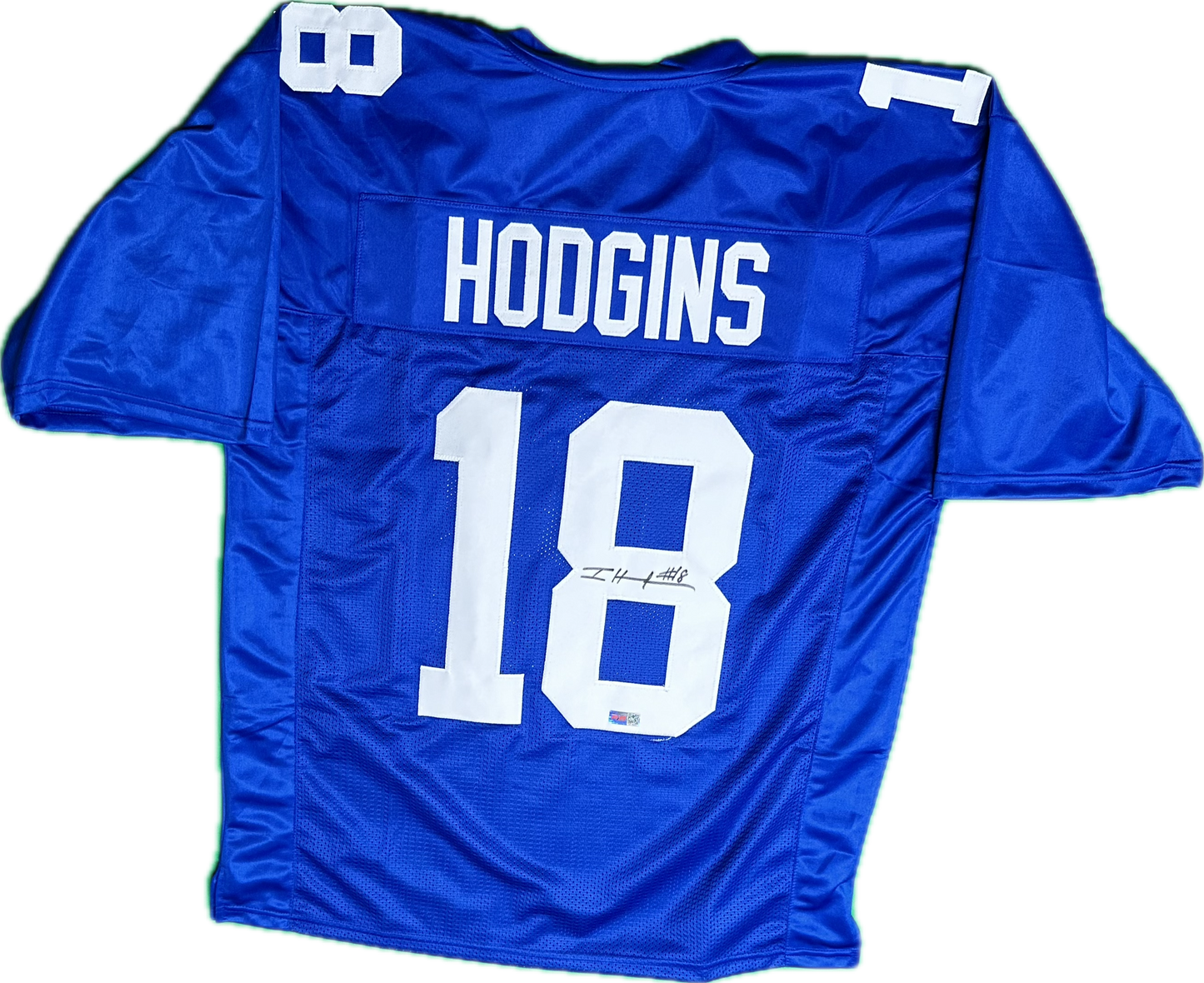 Isaiah Hodgins Signed Custom New York Football Jersey (PIA)