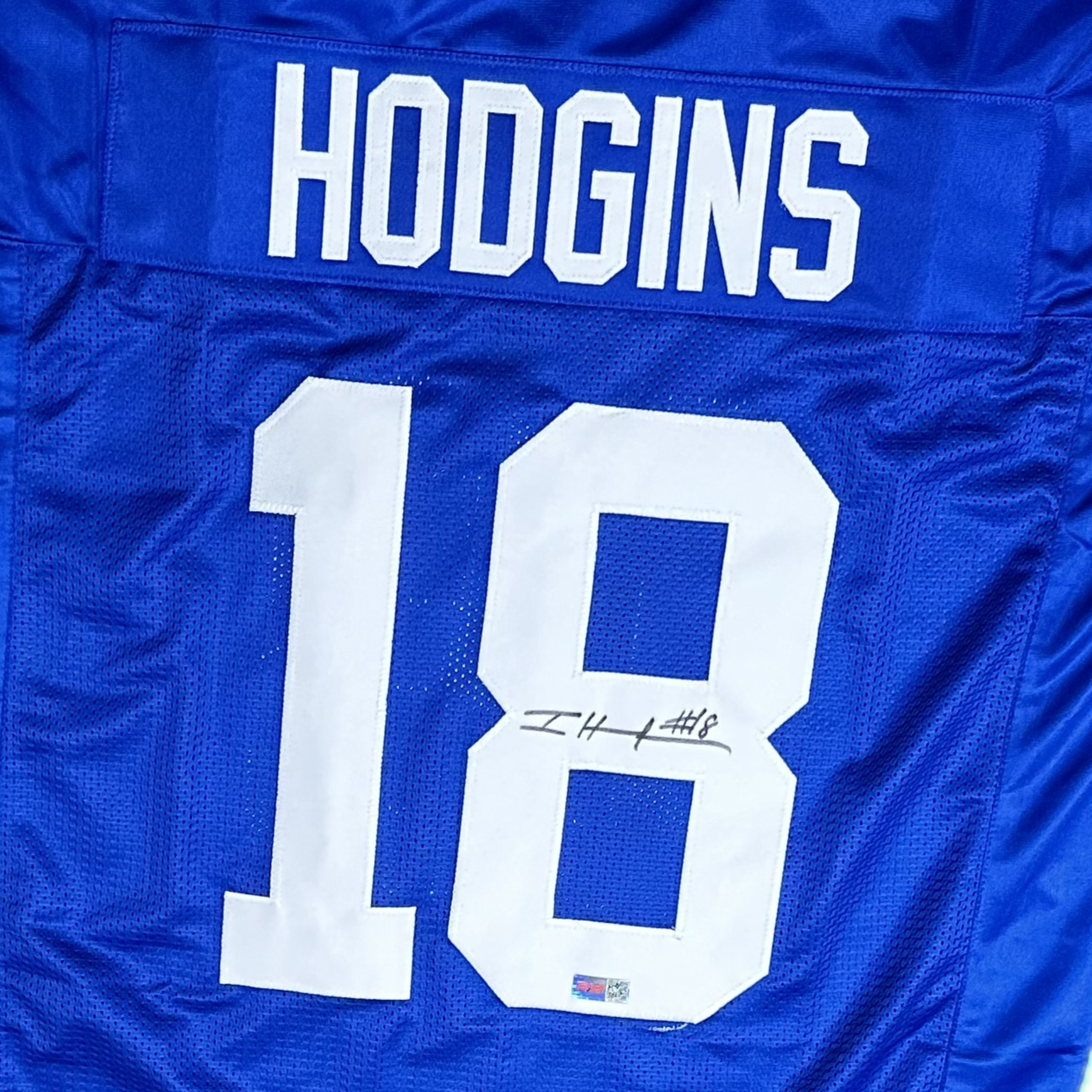 Isaiah Hodgins Signed Custom New York Football Jersey (PIA)