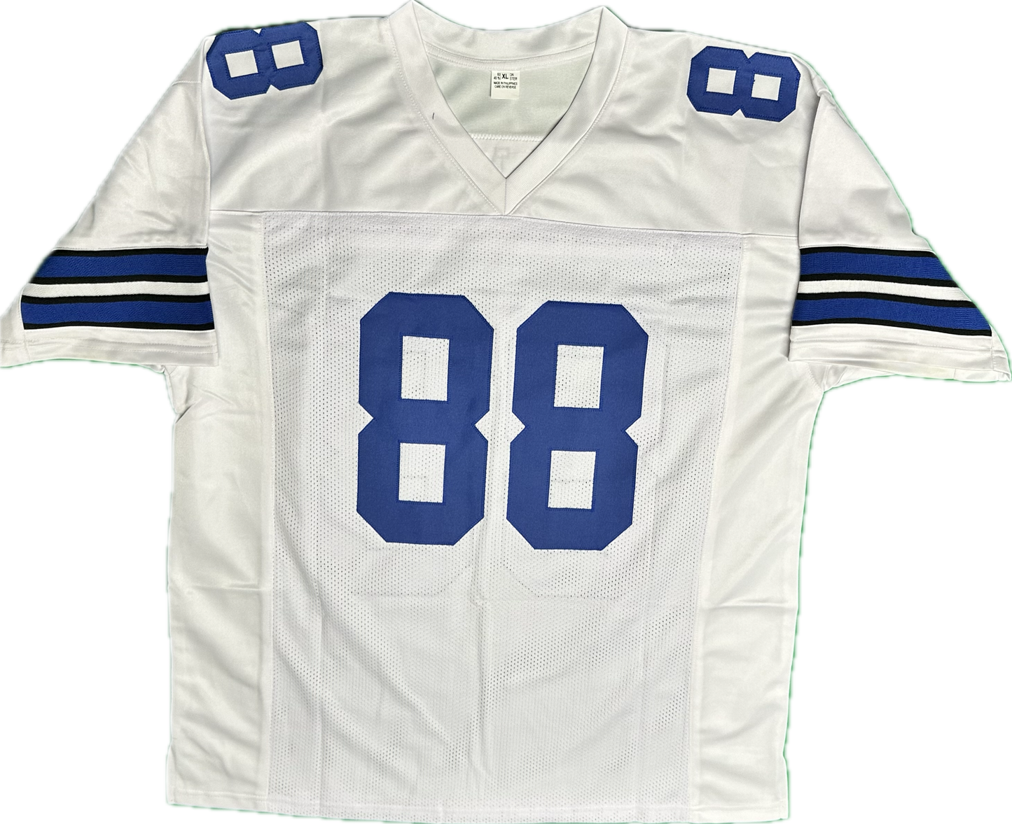 Ceedee Lamb Signed Custom White Dallas Football Jersey (JSA)