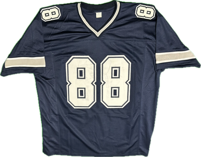 Ceedee Lamb Signed Custom Blue Dallas Football Jersey (JSA)