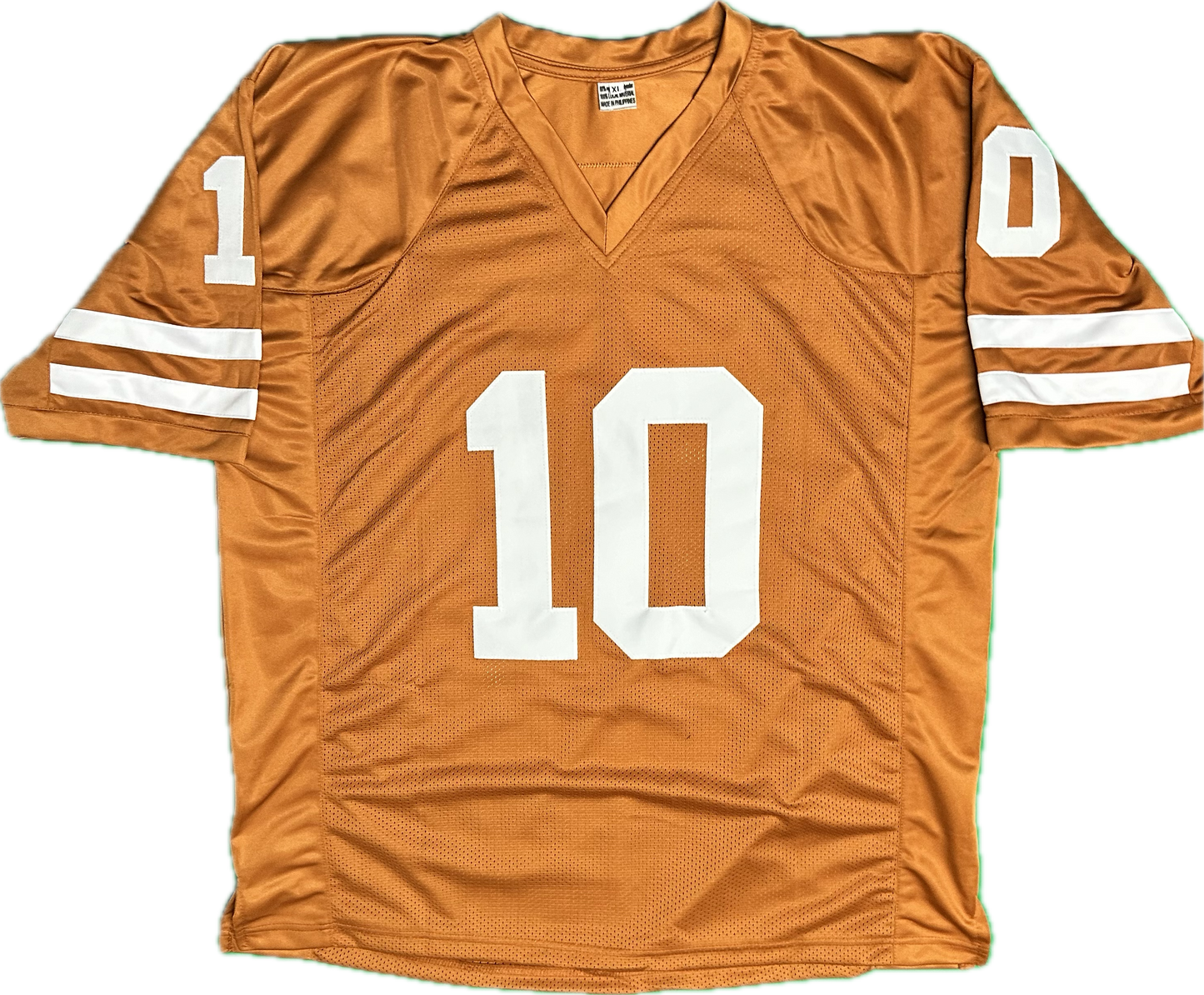 Vince Young Autograph Texas Custom Football Jersey (PIA)