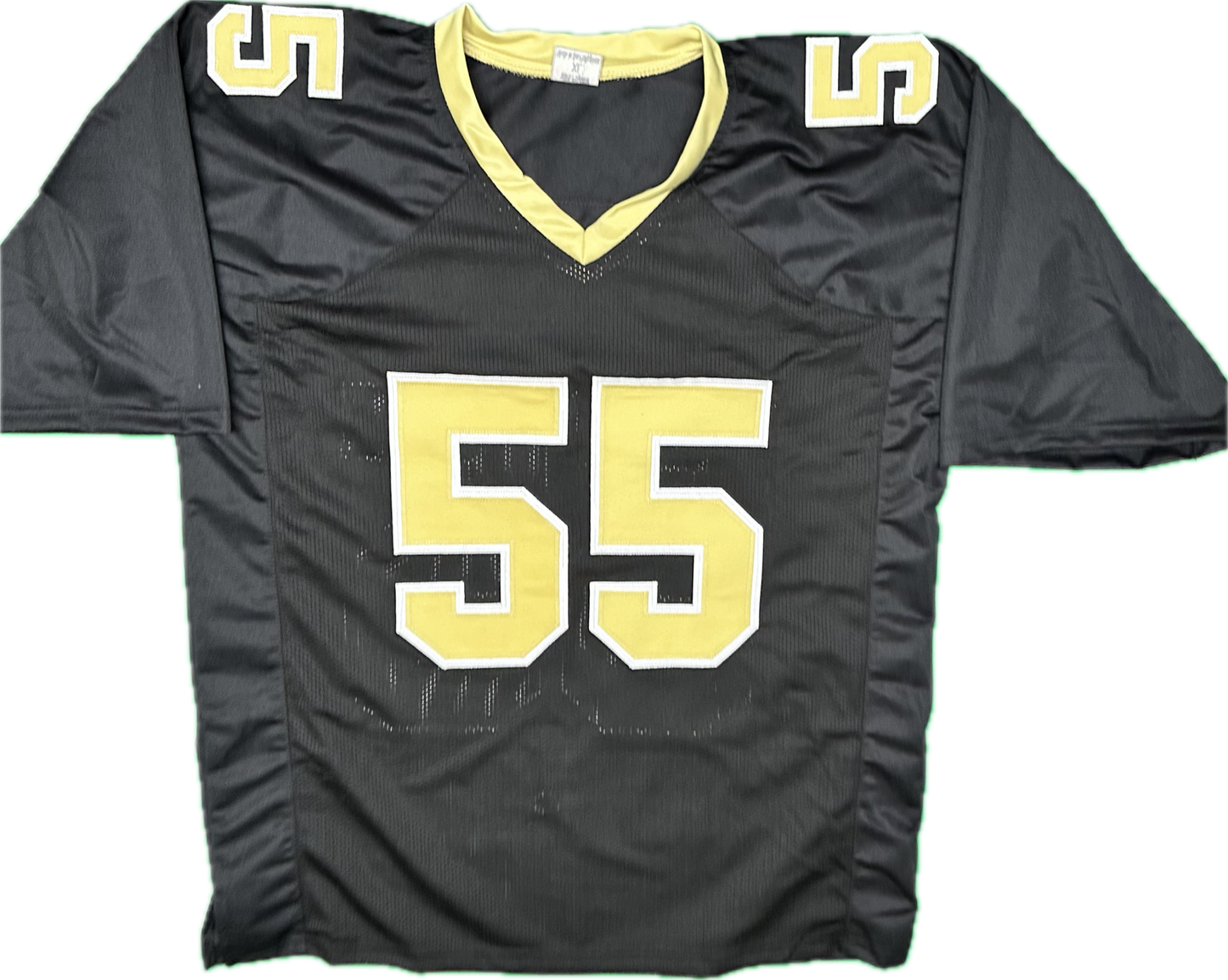 Isaiah Foskey Custom New Orleans Autographed Football Jersey (PIA/JSA)