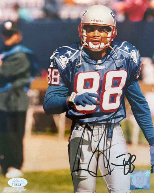 Terry Gleen New England Autographed Photo 8x10 JSA